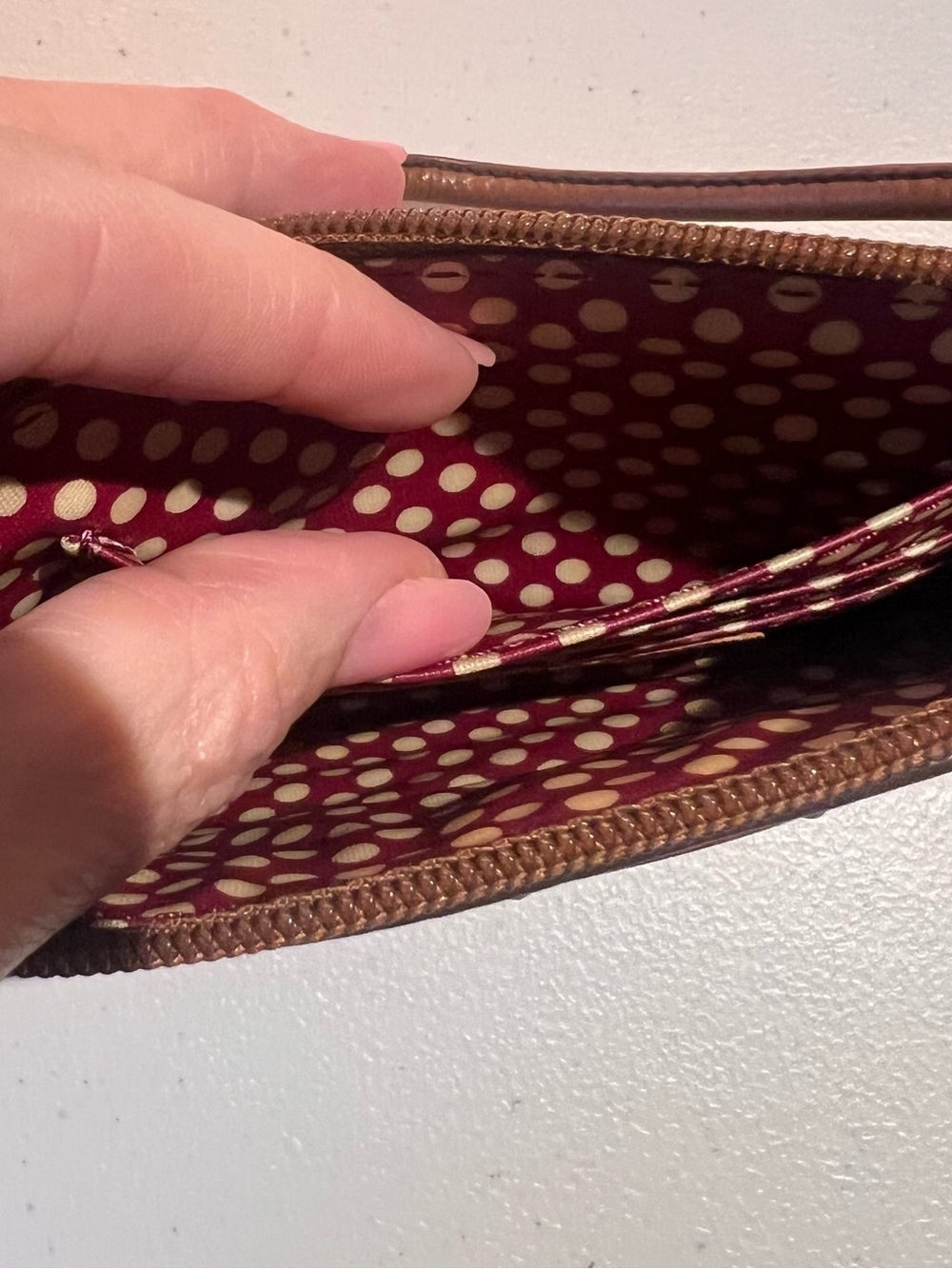 Fossil Key Per quilted fabric wristlet wallet - Picture 6 of 8